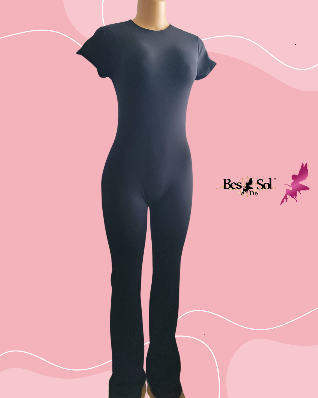 JUMPSUIT VELA ( ZIPPER BACK &STRAIGHT BOOT)