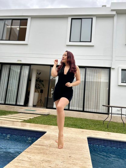 Mini Dress lola sexy deep neckline