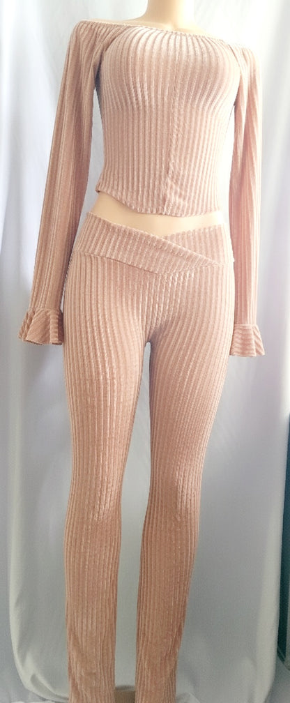 Set Maxi Velvet Mesh Rhinestone Set – Off-Shoulder Glam Elegance Holidays